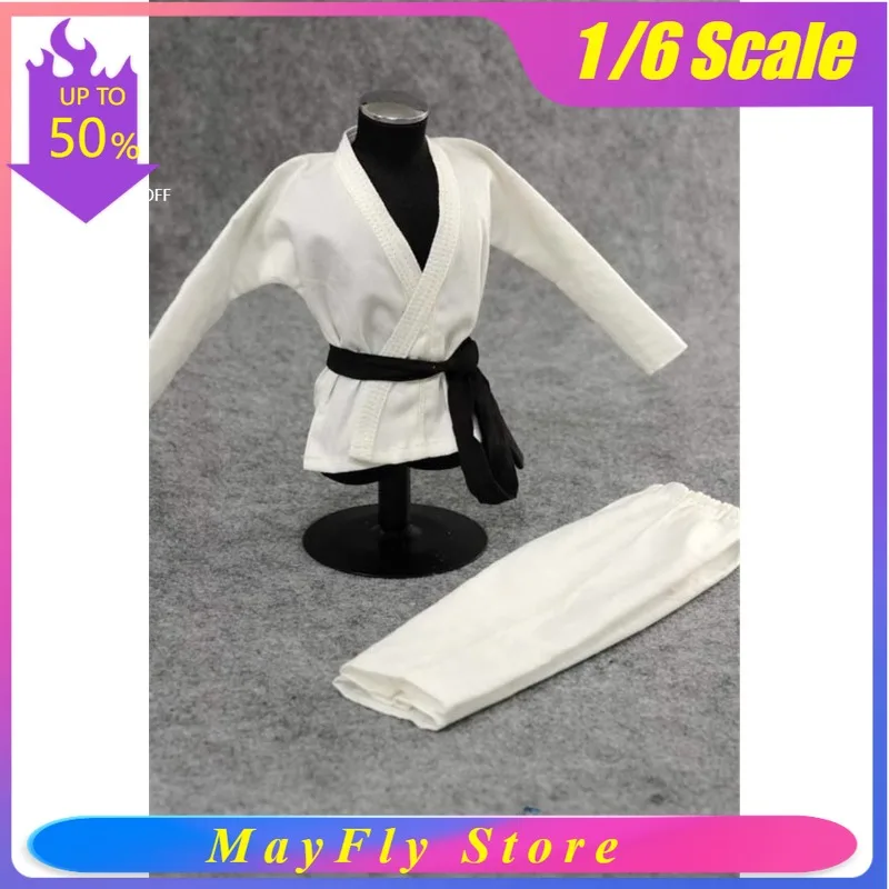 

В наличии: Комплект одежды для 12-дюймовых фигурок солдат 1/6 масштаба (белые топы, брюки, ремень) – аксессуары для моделей, DIY для экшн-фигурок и кукол.