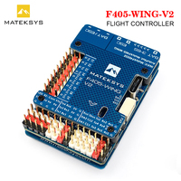 MATEKSYS F405 WING V2 Flight Controller STM32F405RGT6, ICM42688P, DPS310, OSD, 6xUARTs, 10x PWM, 2xI2C, 3xBEC for RC FPV Drone