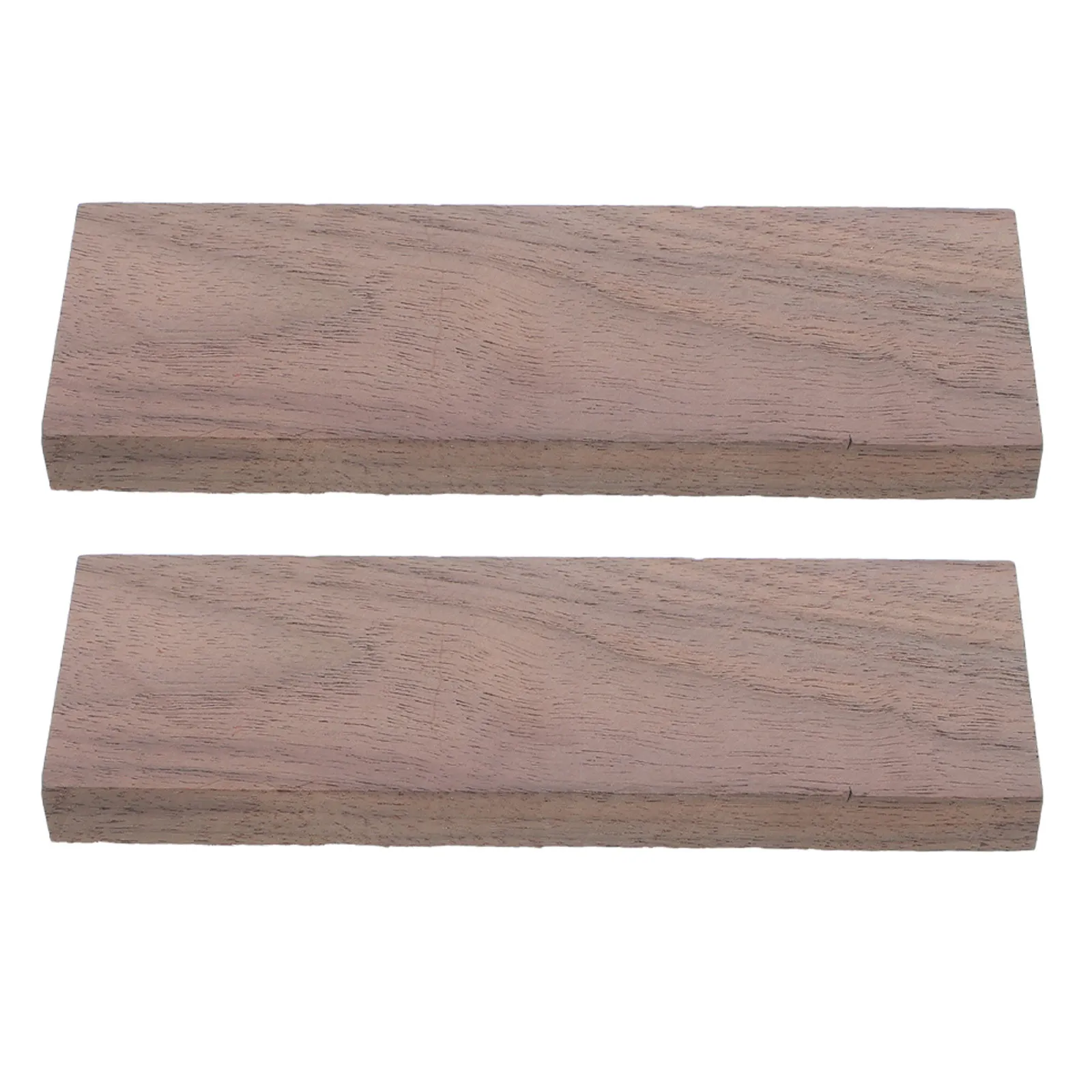 2 piezas de mango de cuchillo de cocina de madera natural, mango sólido de repuesto para accesorios de cuchillos de cocina DIY.