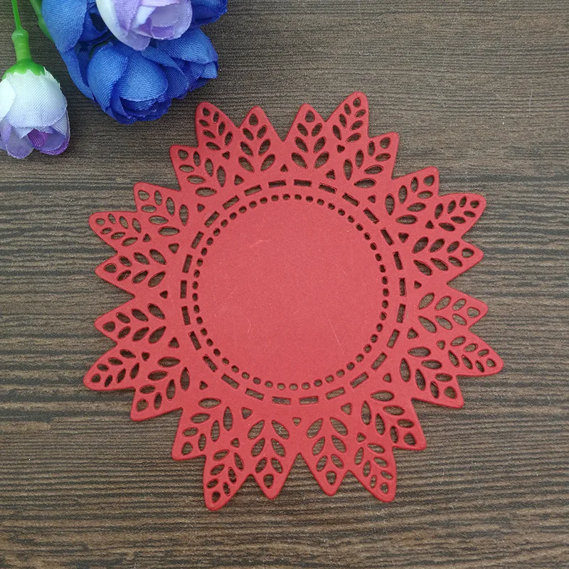 Round lace Metal Cutting Dies Stencil for DIY Scrapbooking Photo Album Embossing Paper Cards Crafts Die cuts