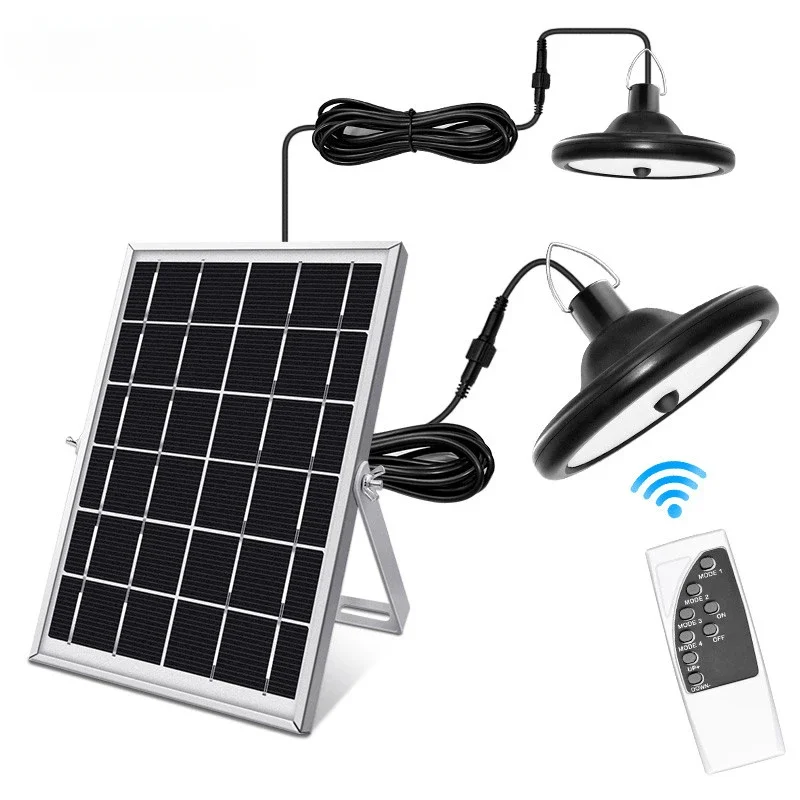 10400mah luz solar ao ar livre ip65 à prova dip65 água sensor de movimento lustre solar versão atualizada dupla-cabeça 112 led para garagem jardim