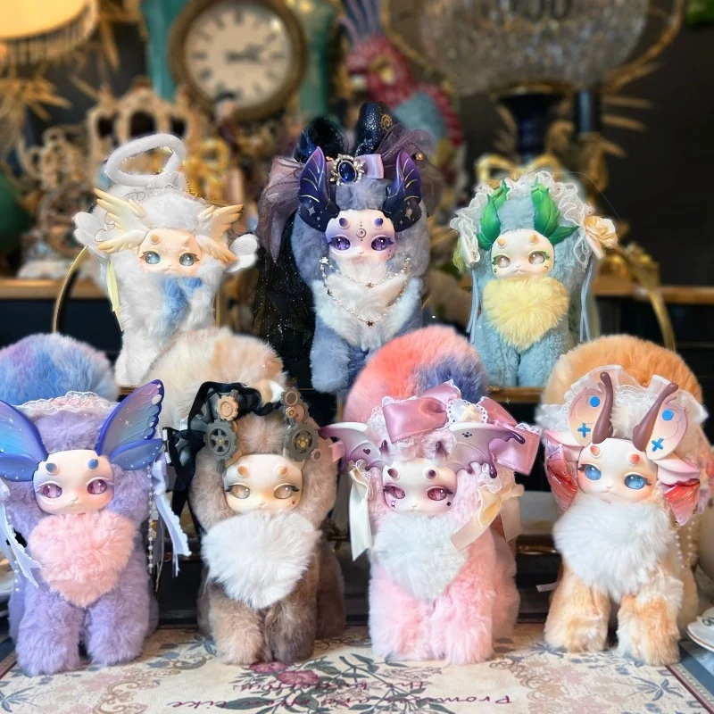 

New Pre-Sale Genuine Anime Figure Cat Dragon Fantasy Biological Magic Academy Series Trendy Pvc Handheld Cute Doll Birthday Gift