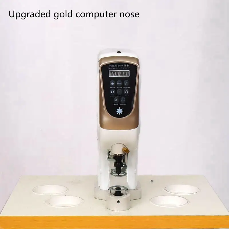Fully Automatic Buttoning Machine Dabai Four Buttoning Machine Electric Computer  Machine Air Hole Buttoning