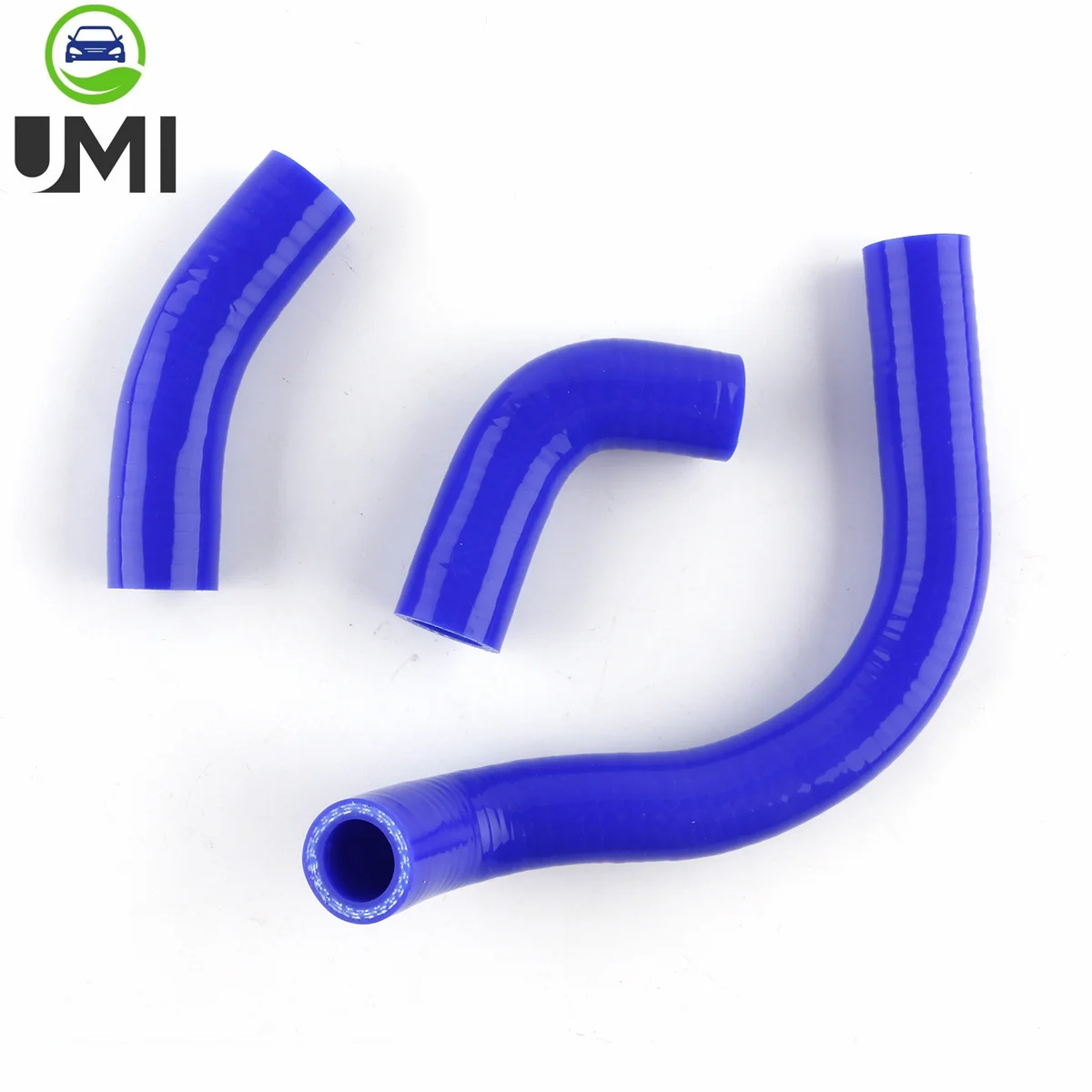 3PCS 3PLY For 1986-1990 Suzuki RM125 RM 125 Motorcycle Silicone Radiator Hose Coolant Pipe Piping Tube Kit 1987 1988 1989