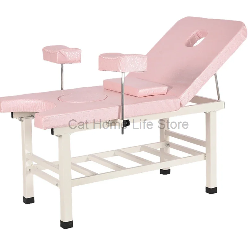 Nordic Gynecological Examination Massage Tables Modern Multifunctional Massage Tables Liftable Furniture Lit De Massage HBMT