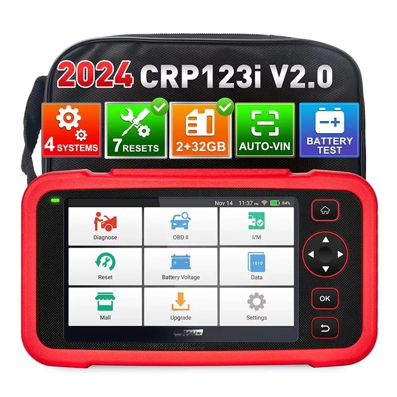 USA EU Warehouse Newest CRP123I V2.0 Four System OBD2 Scanner Car Diagnostic Tool Auto Machine Vehicle Engine Analyzer