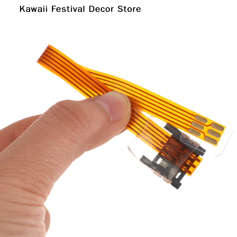 【K】1 Pc SIM Card Extension Converter To 2FF Standard 2FF Nano Soft Flex SIM Card Extender 153mm Adapter Converter