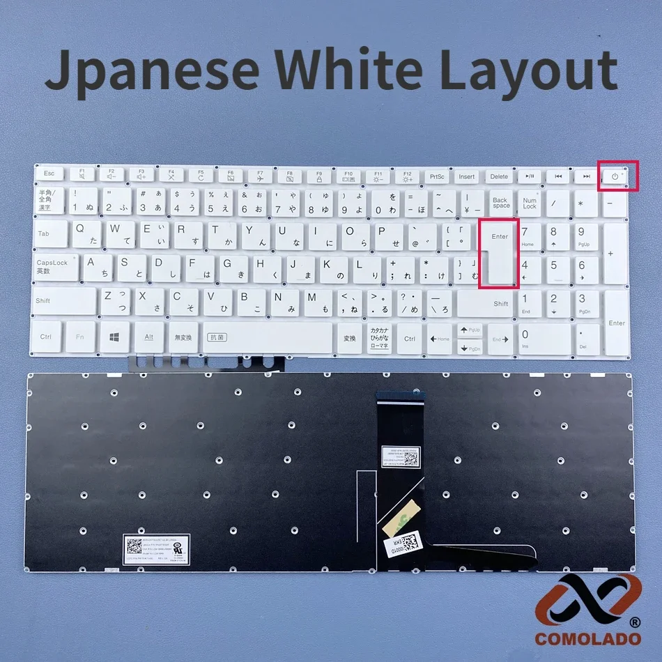 

Japanese Keyboard For NEC LAVIE Note Standard PC-NS610/N,PC-NS700N, PC-NS710N