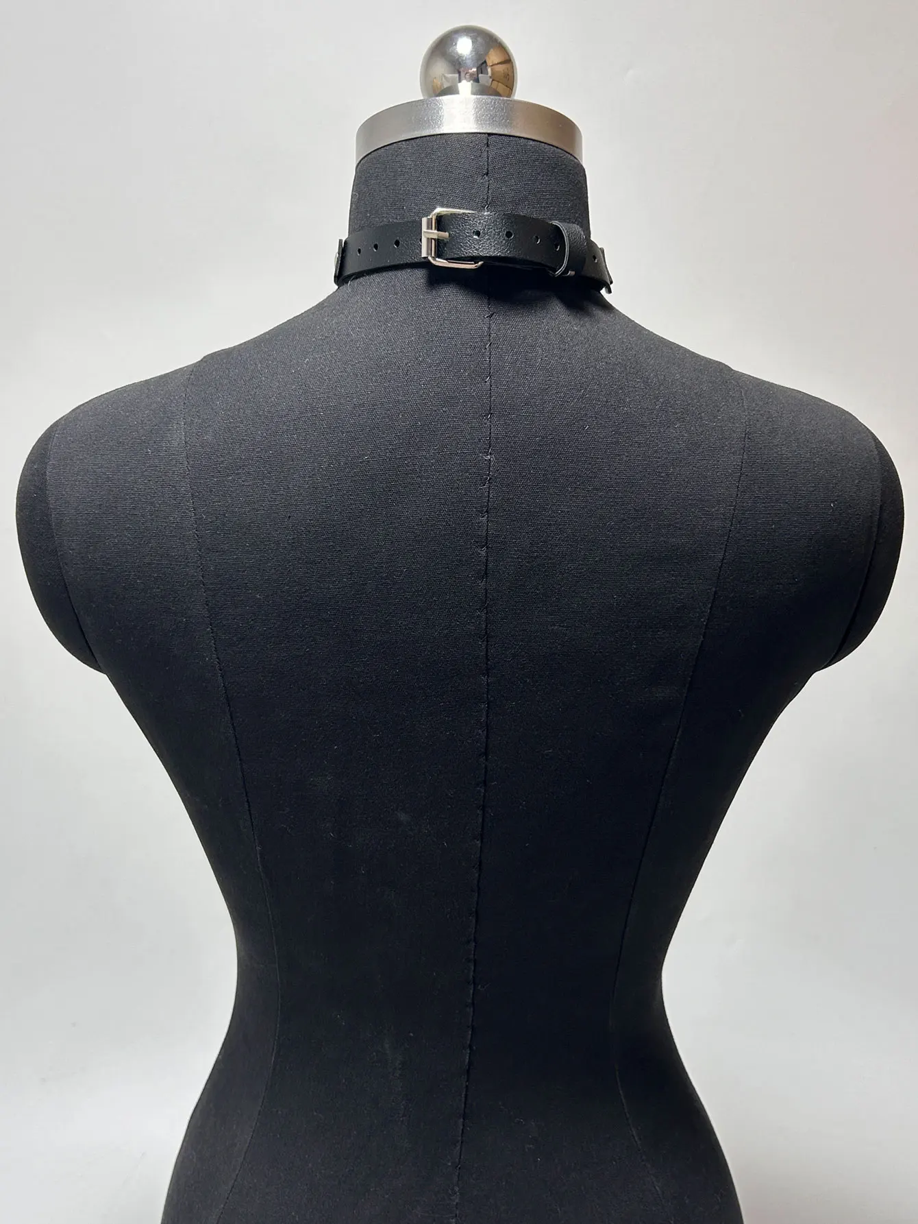 Punk Style Metal Collar YK2 Girls Leather Harness Choker Necklace for Women Party Club Chockers Gothic Belt Harajuku Neck Ring