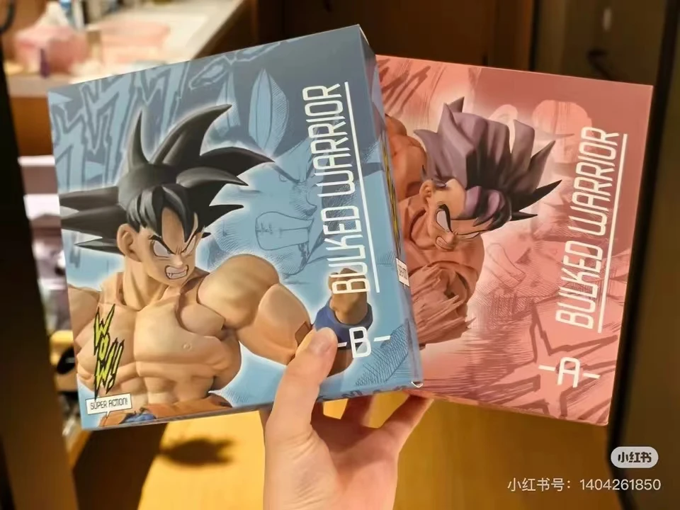 

Wow Super Action Studio Son Goku Figure Dragon Ball Z SHF Super Saiyan Son Goku Kaiouken Anime Action Figure Model Toy In Stock