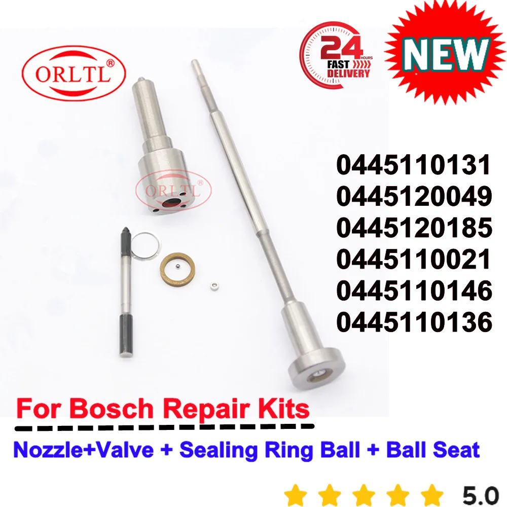 

0445120049 0445120185 0445110021 0445110146 0445110136 ﻿ 0445110131 НОВЫЕ комплекты для ремонта дизельных форсунок, клапан сопла для BOSCH
