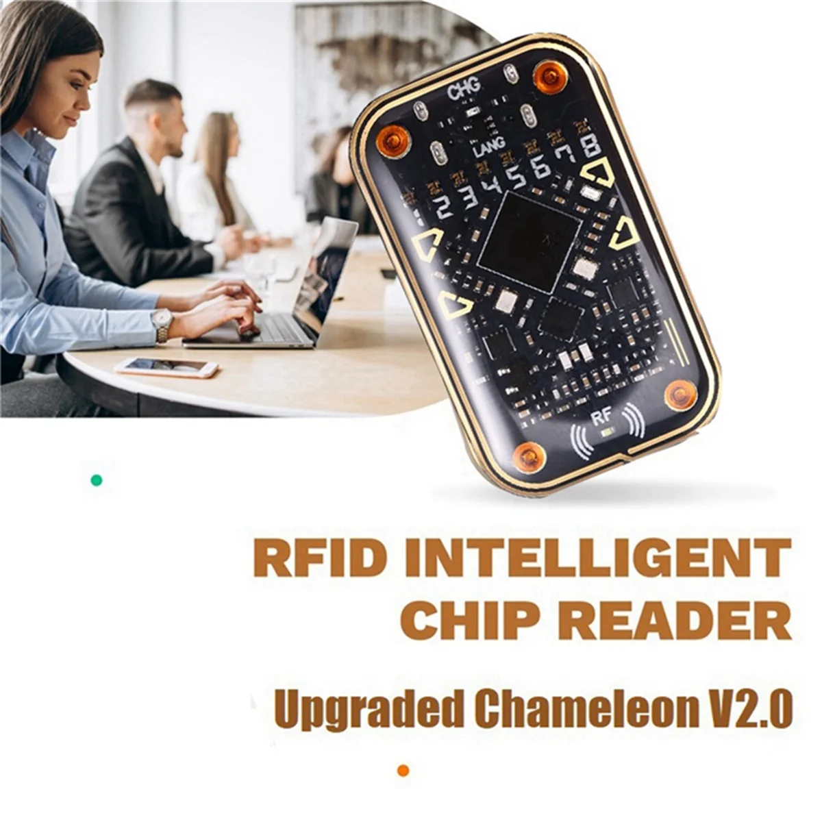 

2025 + Cameleon V2.0 RFID-считыватель смарт-чипов + брелок UID/CUID Restart Эмулятор смарт-карт 125K 13,56M IC ID Декодирующий Дубликатор