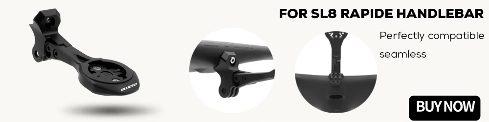 ULLICYC – Halterung für SL8-Lenker / SL7-Vorbau, Computerhalterung, Stoppuhrhalterung, GPS-Fahrradhalterung für Garmin, GoPro, Bryton, Wahoo, aus Aluminiumlegierung. – Detail 4