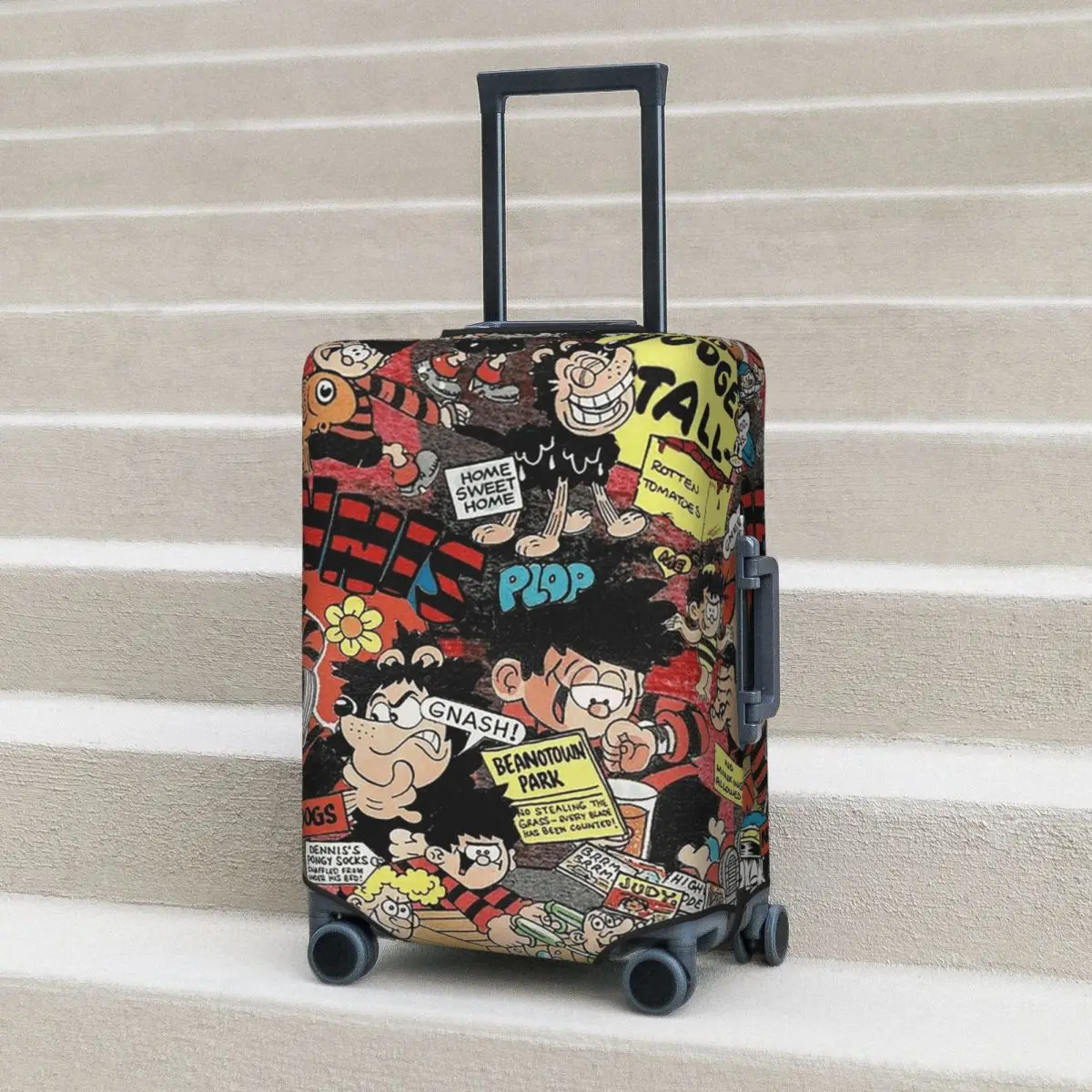 

Beano 2 Suitcase Cover Protection Elastic Travel Luggage Protector Covers for 18-32 Inch