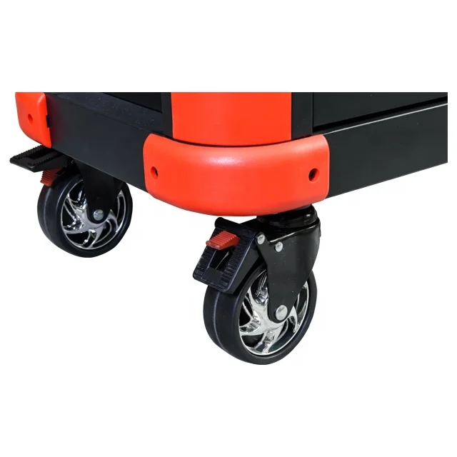 Professional 13 Drawers Steel Tool Box Cabinet Trolley With Tools Chest and Hand Tools Sets