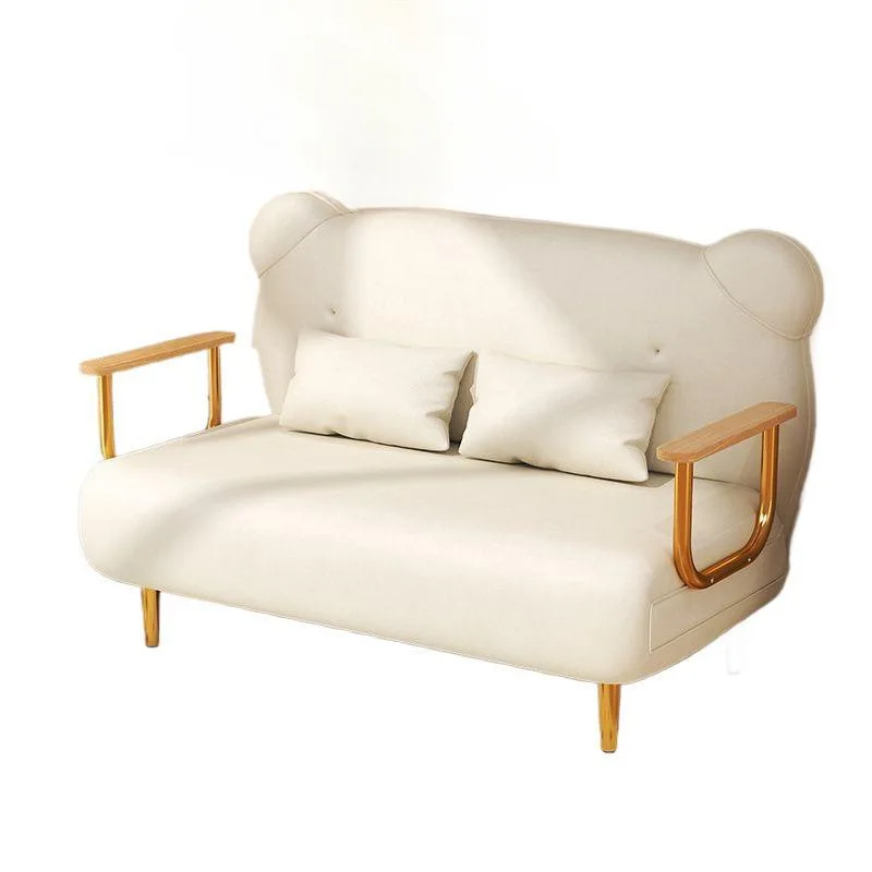 

Folding sofa bed household living room dual-purpose small apartment multi-functional leisure balcony simple reclining double sma