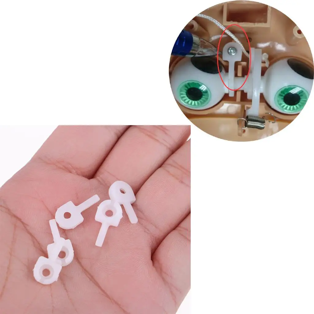 5x Doll Eye Mechanism Fixed the Eye Fit for 12inch Doll Accessories