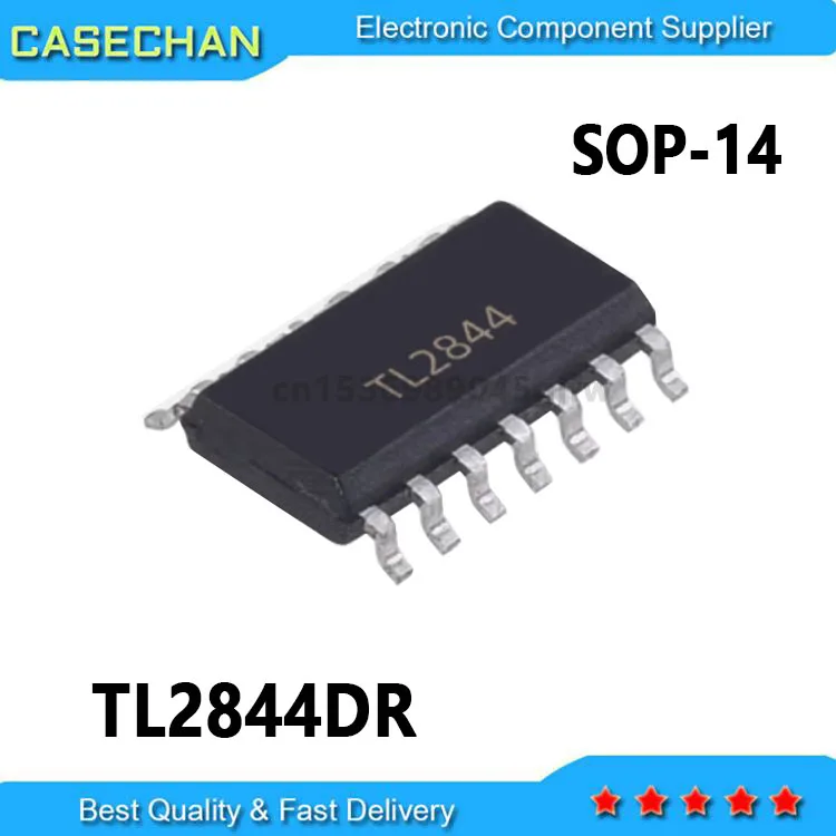 10pcs   TL2844DR TL2844D TL2844 SOP-14