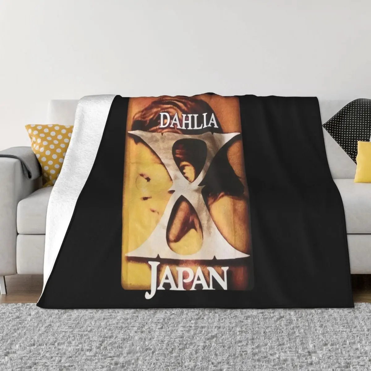 X Japan Dahlia New Xjapan Yoshiki X Japan Hot Famous Swag Dj Cheap Sale New Arrival Slim Fit Throw Blanket