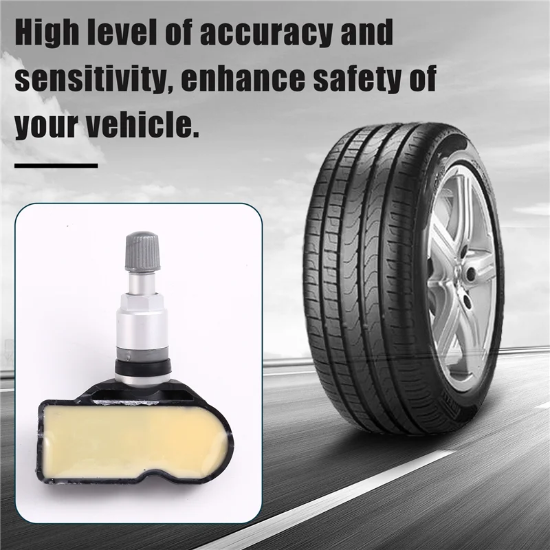 TPMS 5Q0907275 5Q0907275B مستشعر ضغط الإطارات 4X لسكودا بيتل جولف