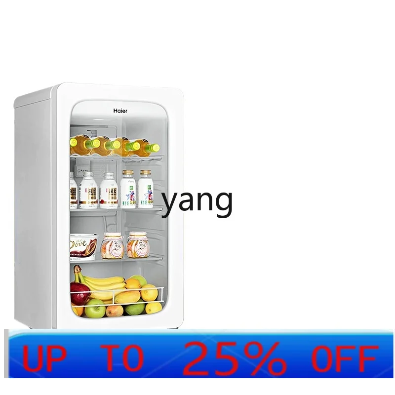 

CX 88 liters white ice bar household living room tea office refrigerated small refrigerator