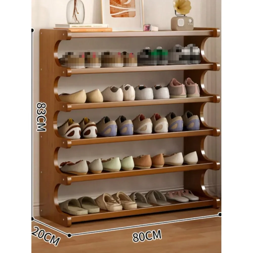 

1PC Simple Shoe Rack, MultiLayer Entrance Shoe Rack For Home Use, Shoe Storage Dormitory Shelf, Shoe Cabinet, Sturdy And Durabl