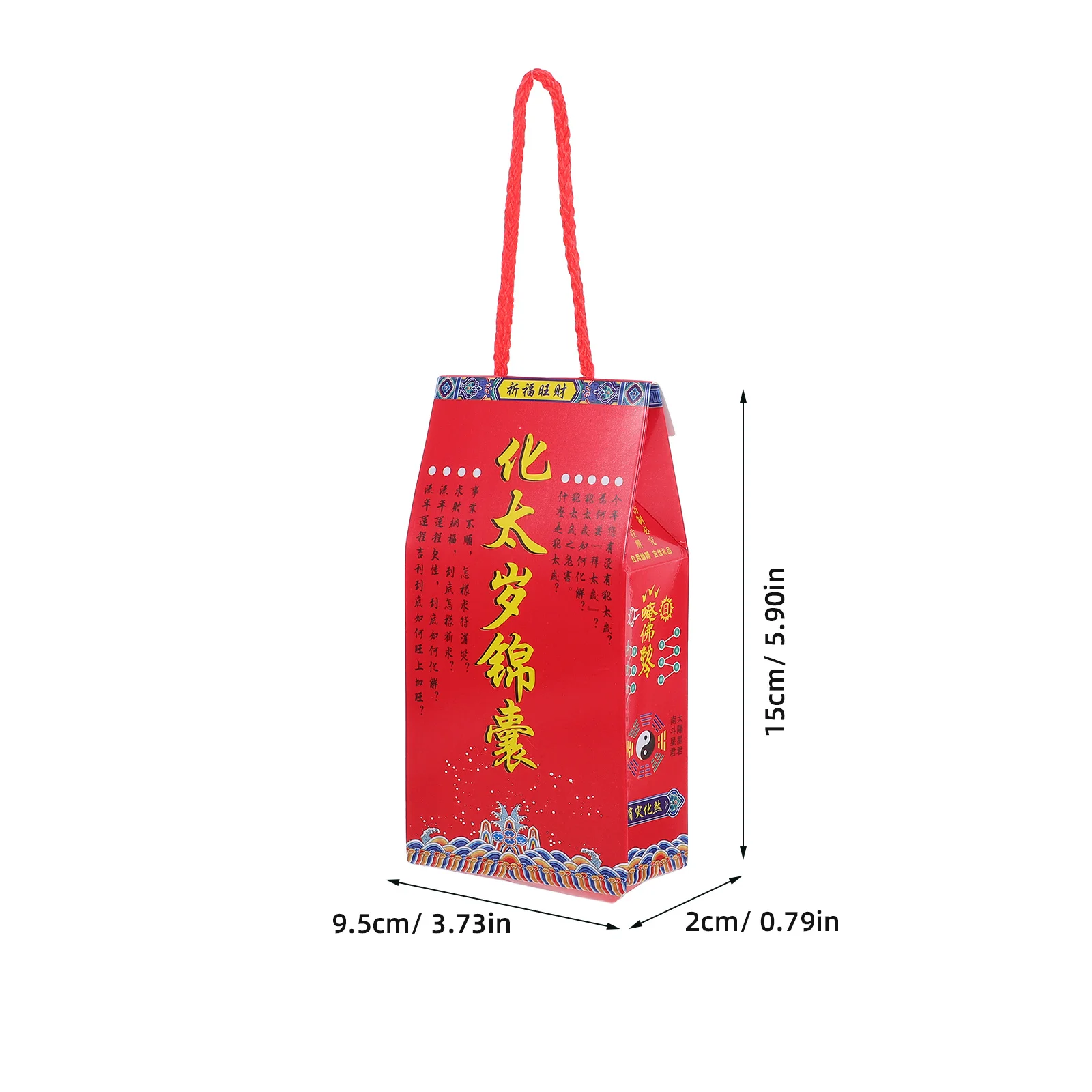 الصينية 2025 تميمة الأثرياء حقيبة فنغ شوي فورتشن سحر للزراعة محظوظ الكيس سيارة الرؤية الخلفية معلقة الديكور #6