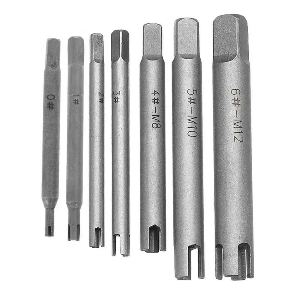 1PC Damaged Screw Tap Extractor M3-M12 Broken Screw Tap Remover Tool Wrench Drill Bit Broken Tap Extractor Hand Tools