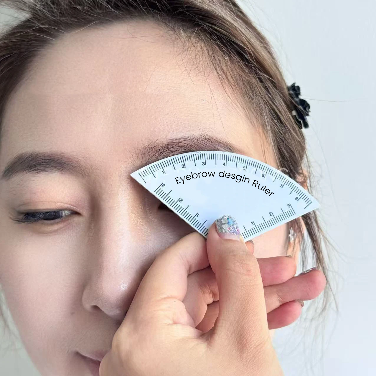 1-Minute-Lineal für Augenbrauen, Zeichnung, Design, Microblading-Kartierwerkzeug, Formung, permanenter Tattoo-Anleitung, Augen-Make-up-Werkzeug, Tattoo-Zubehör – Detail 7