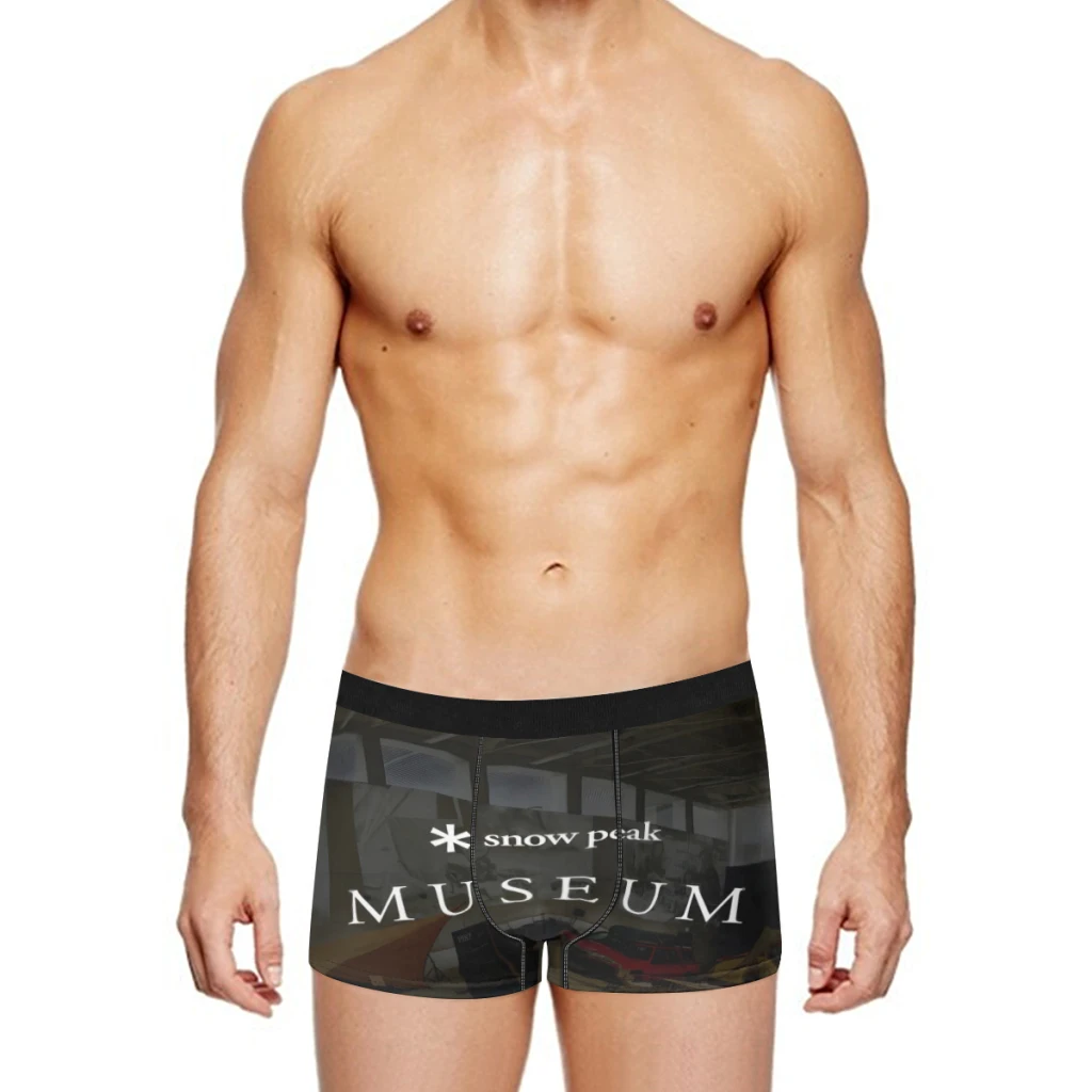 Snow Peak Chevrons Military Armband Boxer Men's Panties Underpants Male  Breathable Man Boxershorts Underwear For Men
