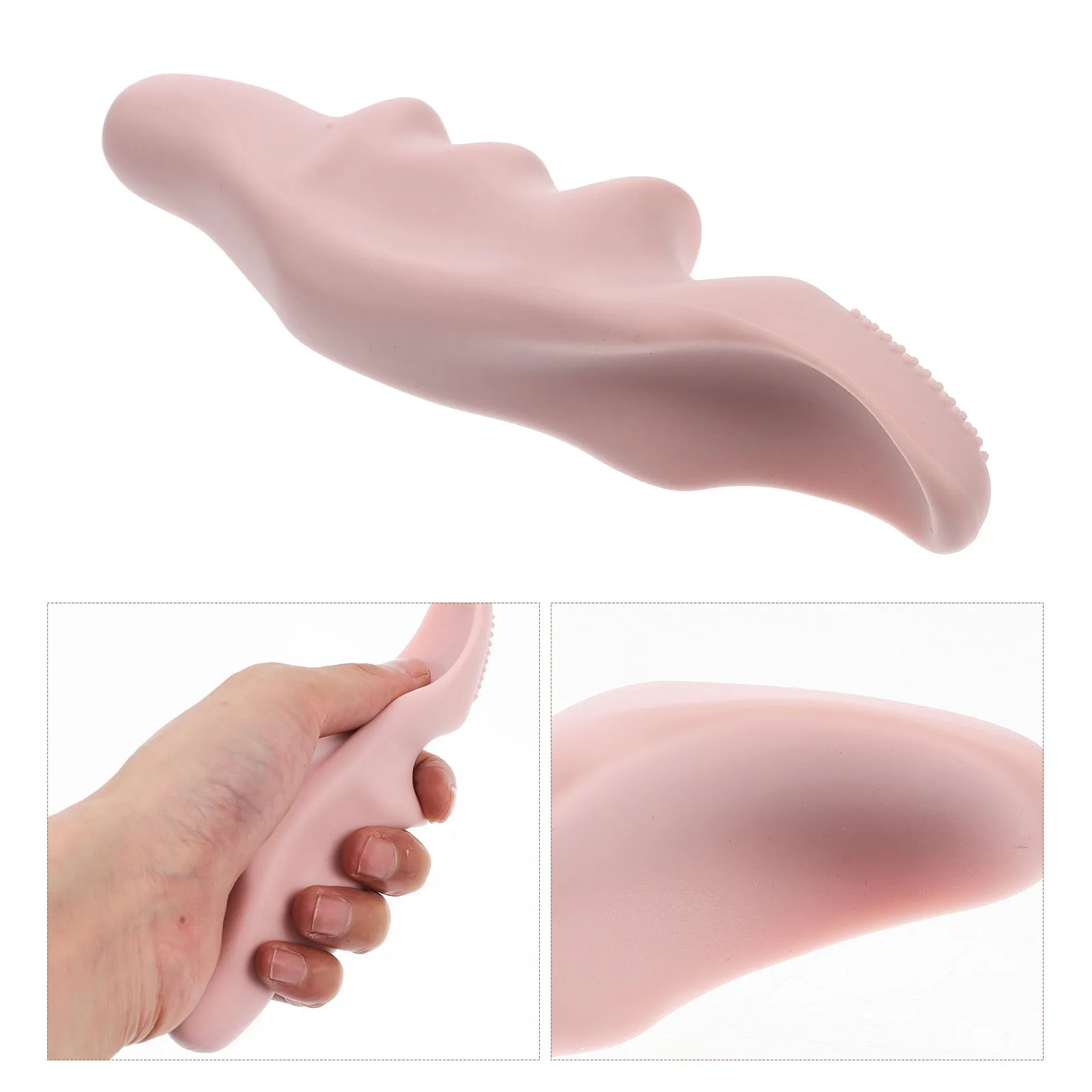 

Компактный многоразовый массажер для большого пальца, многоцелевой дизайн для домашнего использования, силиконовый инструмент для прессования акупунктурных точек, соскабливания, инструмент для здоровья