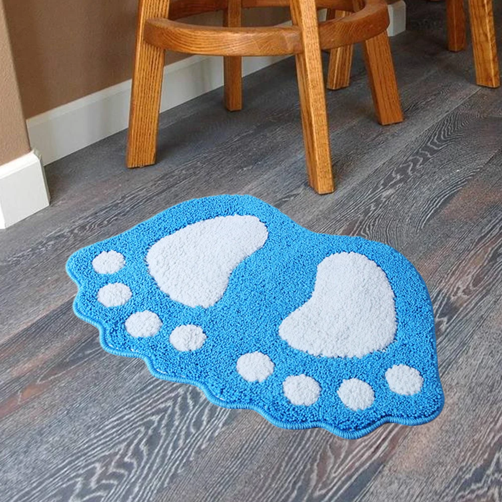 

Non-slip Floor for Kitchen Bath Bedroom Door Long Washable Rugs Skid-proof PVC Base High-quality Polyester Stylish Pattern