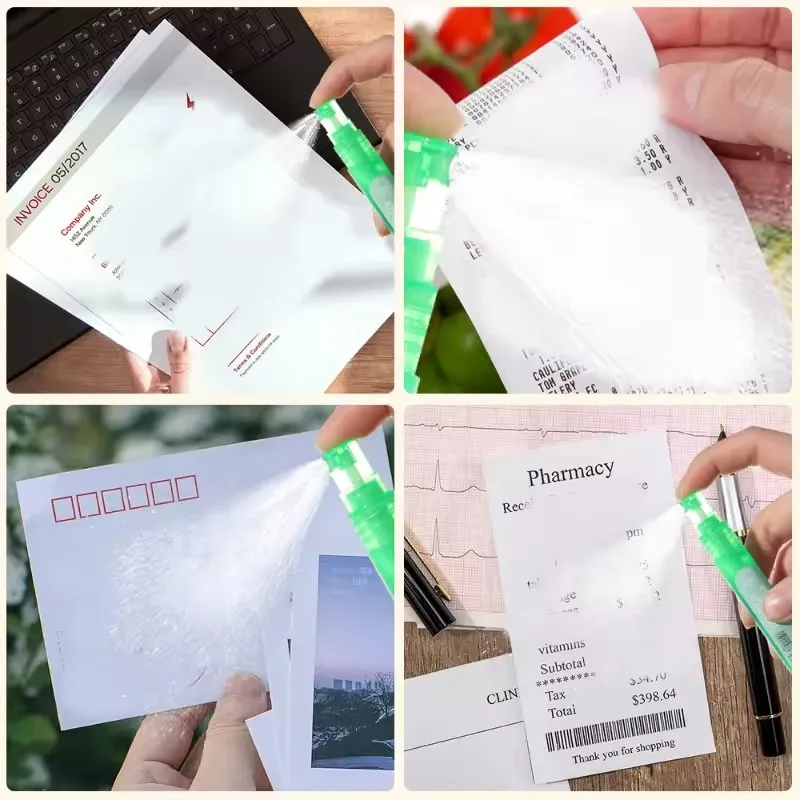 القضاء على الخصوصية قلم رش الورق الحراري مصحح حماية البيانات حماية الخصوصية تصحيح السوائل أداة سريعة محمولة