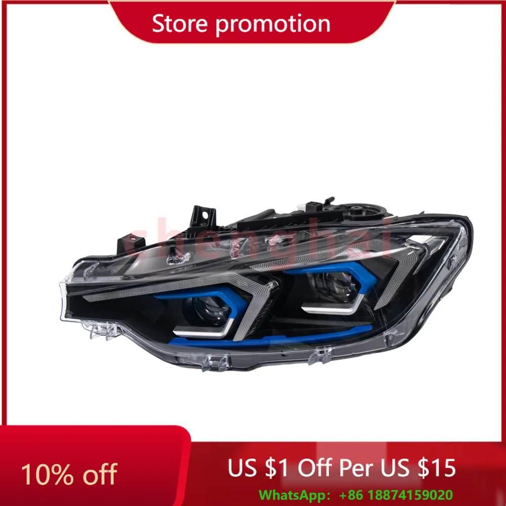 

Модификация светодиодных фар BMW F30/F35, совместимая с моделью BMW 3 серии 2013-2018 6-го поколения