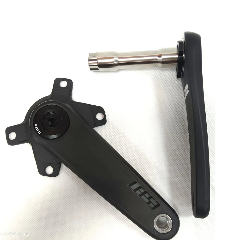 LEESE カーボンクランク 165mm 308g 美品 LEESE カーボンクランク 165mm パワーメーター対応