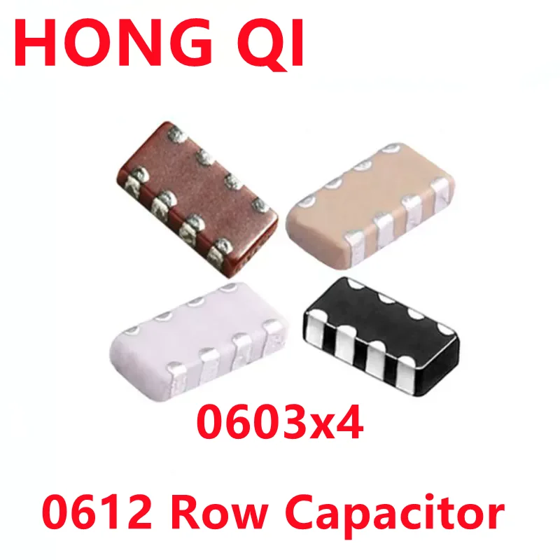 

4000PCS Network array 0612 Row Chip capacitor 0603x4 3216 0603*4 10PF 22PF 47 68 470 4.7NF/103 10NF 104 0.1Uf