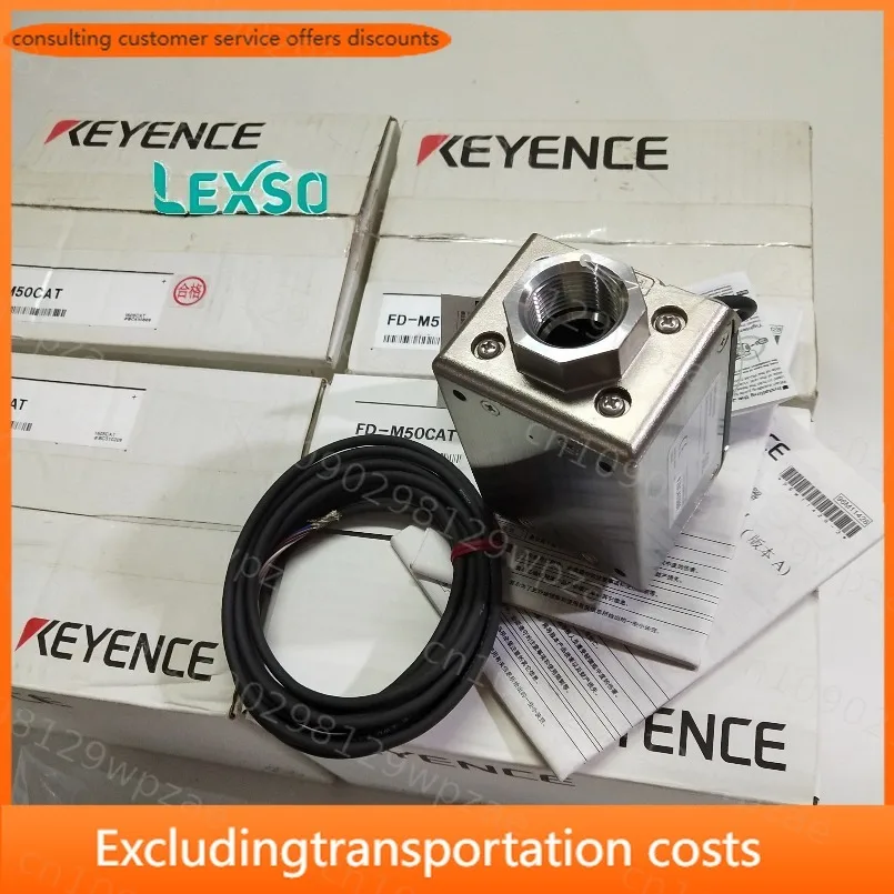 Keyence FD-M100AT Vertical Mount NPN Output Electromagnetic Flow Sensor for 100L/min Water & Non-Corrosive Fluid lexso