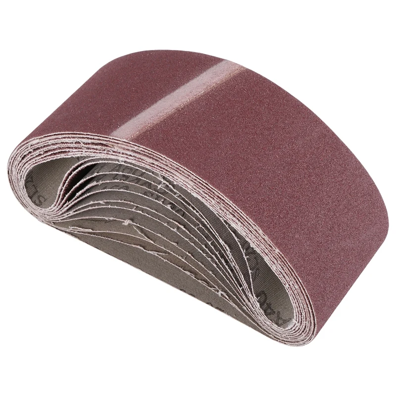 

20PCS 3X18 Sanding Belt Sanding Belts Belt Sander Paper (3 Each Of 60, 80, 120,150,240,400 Grits, 2 Of 40 Grits) For Belt Sander