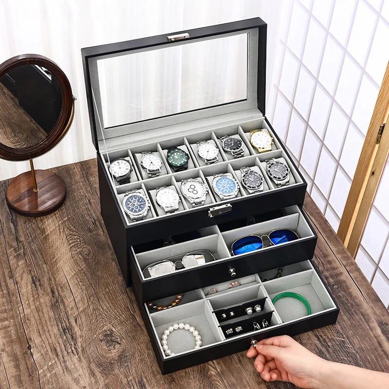 Uhr Schublade Organizer Box fü – Luxury Watch Organizer For Men Bewertung und Preis