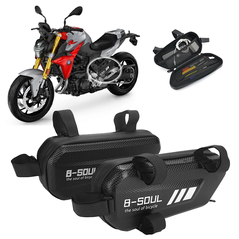 

For BMW F900R F900XR F 900 XR 900R F900r Motorcycle Waterproof Hard Shell Triangle Side Case Bag Cycling Universal Accessories