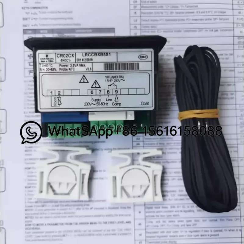 Emerson Thermostat CR02CX-5N0C1 Star Greenstar Freezer Main Board Single Cold Hongtai Refrigerator Accessories Control Module