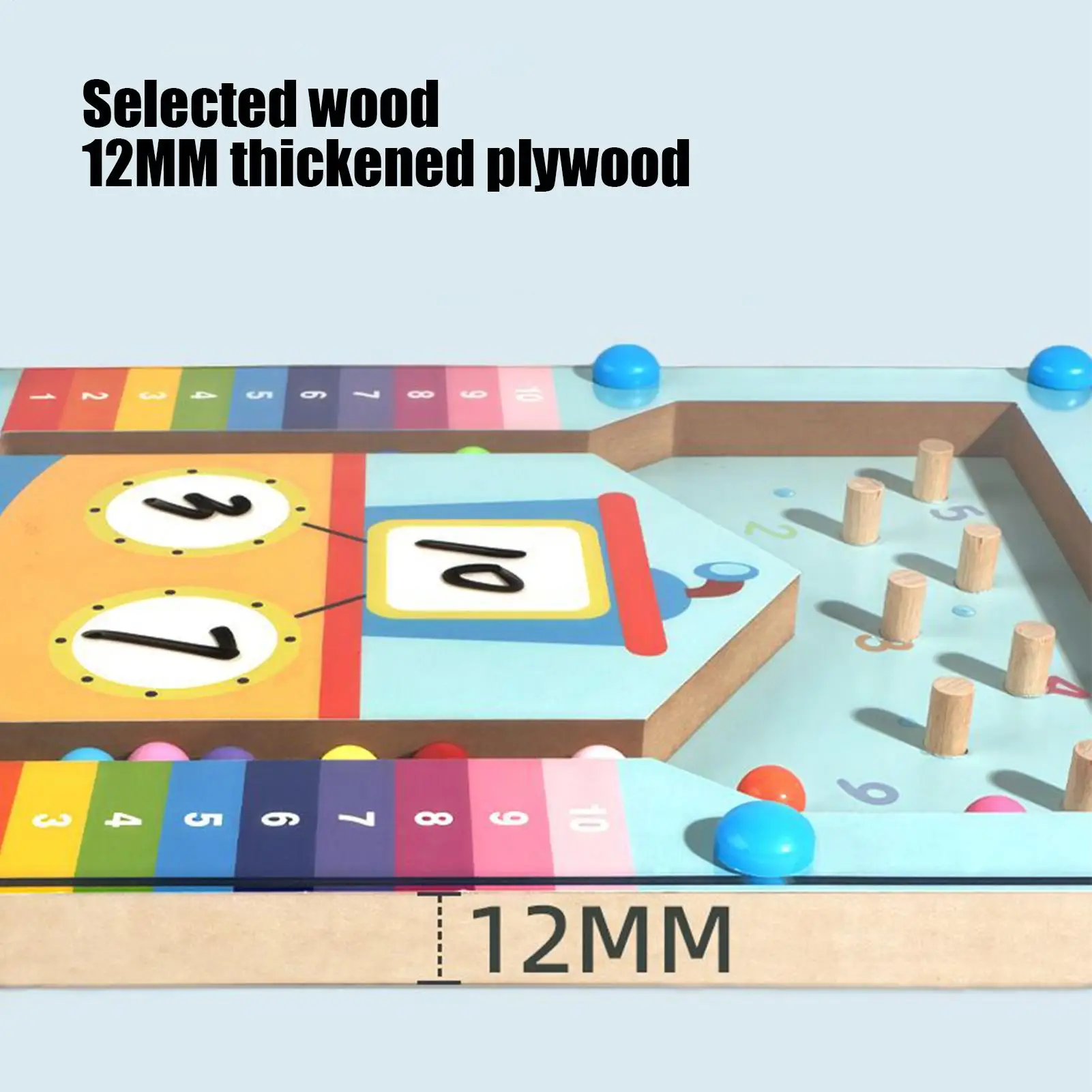 Math Board Games Kindergarten Preschool Learning Activities Educational Toy With Blocks Bead Play Resources For Home Classroom