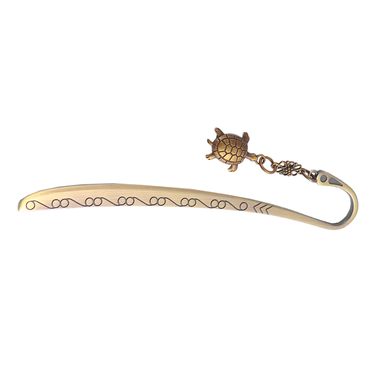 

Metal Turtle Bookmarks Vintage Animal Pattern Shaped Creative Stationery Gifts for Readers Students Lovely Elegant Metal