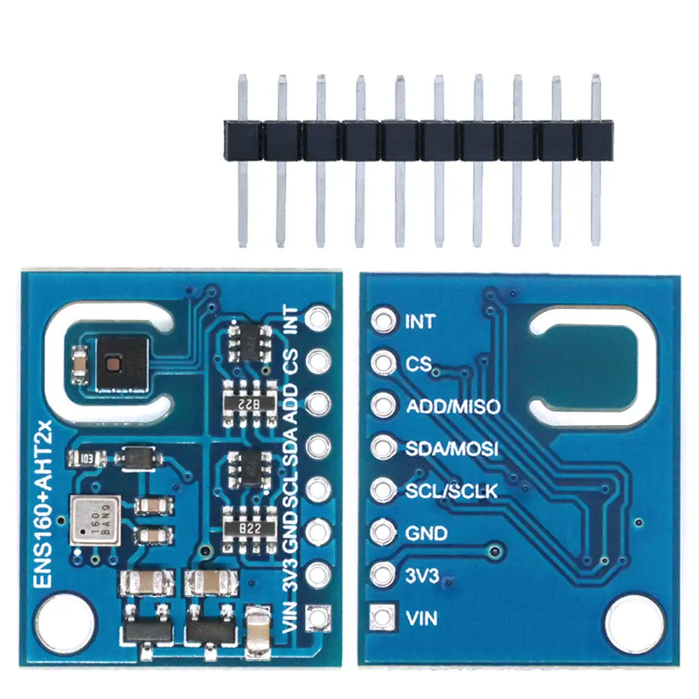 dioxido-de-carbono-para-arduino-temperatura-e-umidade-sensor-tvoc-qualidade-do-ar-substituir-ccs811-ens160-aht21-co2-co2