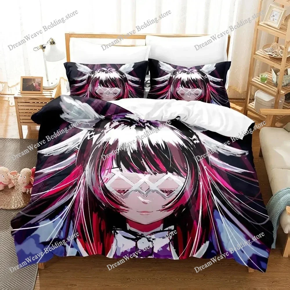 

Genshin Impact Columbina Cartoon Game Poster Sheets Quilt Covers Bedding Dormitory Sheets Bedding Set Soft Warm Bedding Set