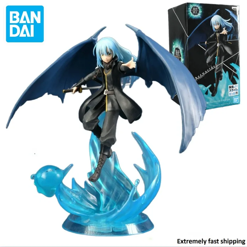 

In Stock Original Bandai BANPRESTO That Time I Got Reincarnated As A Slime Rimuru Tempest Plus Figure Anime Model Toy Collect