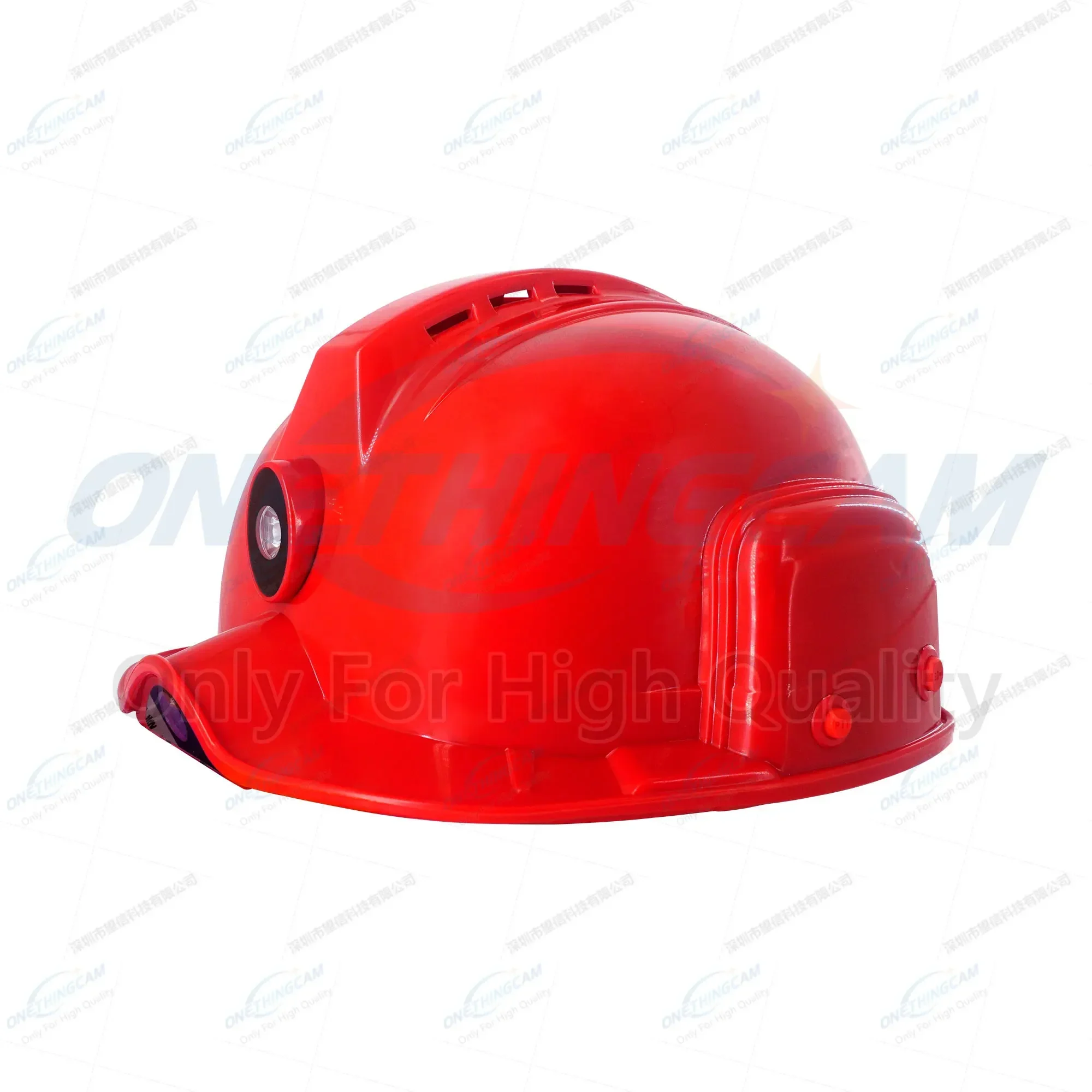 2025ONETHINGCAM モデル ヘルメット カメラ TM68 4G ネットワーク GPS、BT、WIFI は、地下鉄、建設、鉱山での 4G ライブ ストリーミングを実現します