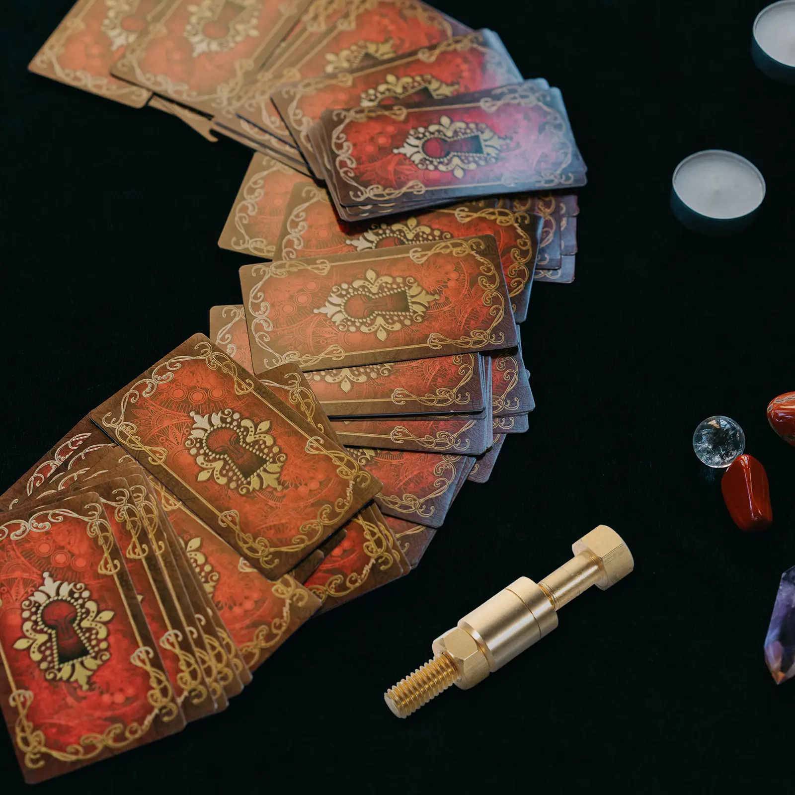 

Самовращающийся винтовой трюковой реквизит, 1 шт., металлический механизм авторотации, не требует сброса, для фокусов