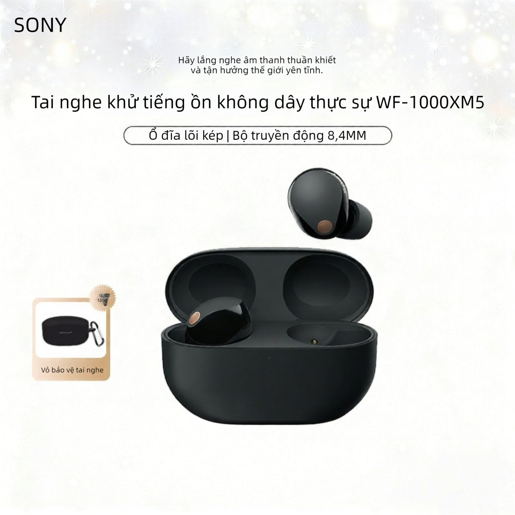 Sony | Tai Nghe Bluetooth Nhét Tai Hủy Tiếng Ồn