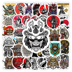 Japanese Samurai Stickers Bushido Mask Cool DIY Gifts Decorative Decal for Motorcycle Helmet Phones Laptops Waterproof